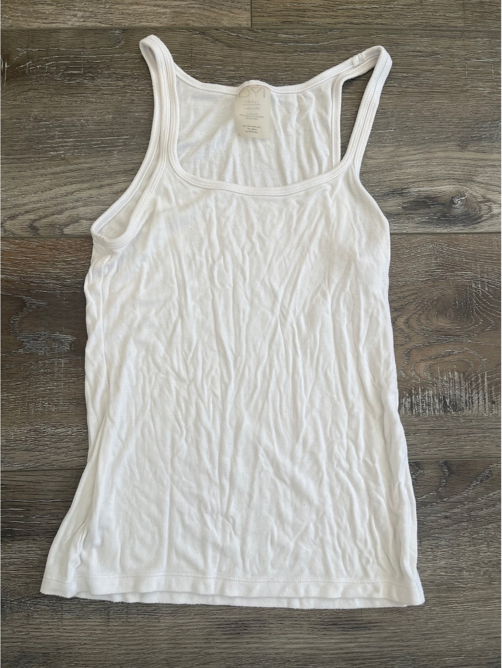 DYI tank top gently used size S